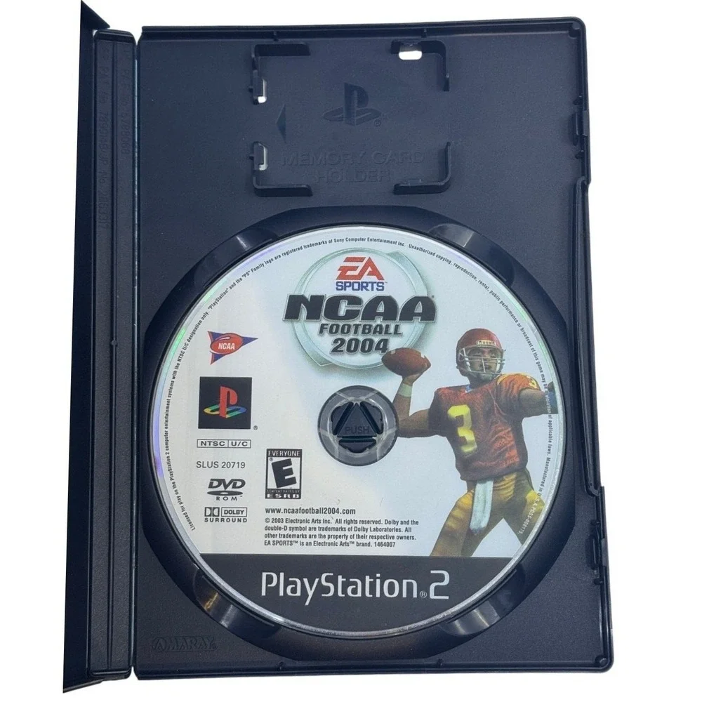 NCAA Football 2004 Sony PlayStation 2 PS2 EA Sports Game NTSC SLUS 20719